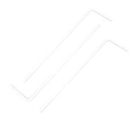 Mikinona Set da 3 Barre di Diffusione Cellule in Vetro Accessori per Laboratorio Superficie Liscia Design senza Bordi per Stesura Uniforme Strumenti per Attività Didattiche e