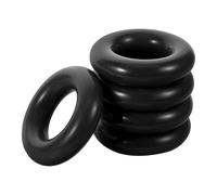 Mikinona Set da 5 Anelli Pesi per Mazze da Golf Neri, Ausilio per L’Allenamento dello Swing, Accessori per Allenatore di Forza Golf, Adatti a Tutti i Livelli di Abilità e Uso