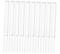 Mikinona Set Di 10 Fermagli Per Spartiti Musicali in Acrilico Porta Spartiti Per Pianoforte Ferma Spartiti Per Musicisti Robusti E Facili Da Usare