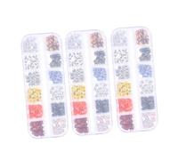 Mikinona Set Di 3 Fette Per Nail Art Decorazioni Di Halloween 12g-77 Decorazioni Per Manicure Facili Da Applicare