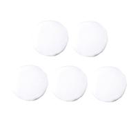 Mikinona Set Di 5 Spugnette Per Il Trucco Per Neonati Da 60 Mm in Morbido Cotone Con Nastro Intrecciato Per Una Facile Manipolazione