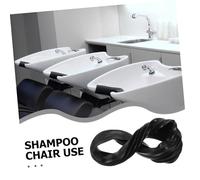 Mikinona Shampoo Bowl Replacement Parts With Adjustable Rubber Sealing Ring Leak Heavy Duty Support Bracket For Ceramic Bowls Stable Swing Design For Salon Hairdressing Equipment