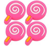 Mikinona Smorzatori per Racchette da Tennis a Lecca-Lecca in Silicone Morbido Set 4 Pezzi Anti-Vibrazioni Compatibili la Maggior Parte delle Racchette Accessori Tennis per Riduzione