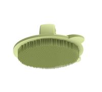 Mikinona Spazzola Bagno Silicone Ergonomica per Massaggio e Esfoliazione per e Facile Impugnare e Versatile per Colore Matcha