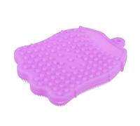 Mikinona Spazzola Da Doccia in Silicone Per Neonati E Bambine Spazzola Da Bagno Azione Esfoliante Design Compatto E Portatile