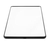 Mikinona Specchietto per Trucco Auto con Cinghie per Aletta Parasole, Specchio Cosmetico Nero ad Alta Definizione, Compatibile con Suv, Berline e Camion, Facile da Installare e Regolabile