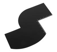 Mikinona Strumento Di Modellazione Per Capelli Con Misurazione Integrata Strumento Da Barbiere Per Attaccatura e Barba Precisa Per Rifinire Tagli Di Capelli e Barba