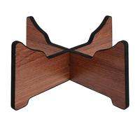 Mikinona Supporto in Legno con Silicone Stand Robusto e Minimalista per Tongue Drum e Handpan Espositore Stabile per Studio e Casa