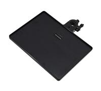 Mikinona Supporto Multiuso per Microfono Morsetto e Vassoio Clip-On Regolabile, Vassoio per Scheda Audio Resistente Bordi Rialzati, per Streaming e Trasmissioni Live