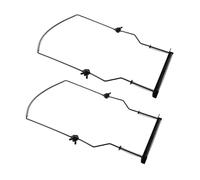 Mikinona Supporto Per Armonica Da 2 Pezzi Intorno Al Collo: Supporto Per Armonica Da Collo Per Arpa Diatonica A 10 Fori, Supporto Regolabile Per Esibizioni E Sessioni Di Pratica.