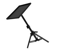 Mikinona Supporto per Proiettore Portatile Mensola Regolabile e Treppiede in Ferro Abs, Vassoio Inclinabile per Laptop e Streaming, Supporto Compatto Salvaspazio per Home Theater