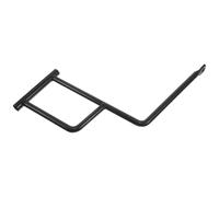 Mikinona Supporto Regolabile per Specchietto Retrovisore Carrello Elevatore in Metallo Nero, Braccio Imbullonato per Specchio Laterale, Staffa di Montaggio Resistente per Accessori