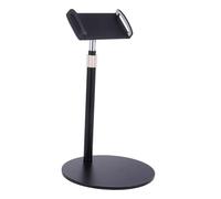 Mikinona Supporto Tablet con Base Rinforzata Porta da Tavolo per Ricarica Stand Telescopico Girevole per Smartphone e Facile Installazione e Uso Ergonomico