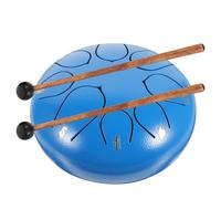 Mikinona Tamburo Lingua Portatile per Meditazione e Rilassamento Strumento Percussivo Manuale Educativo per Yoga e Terapia Sonora