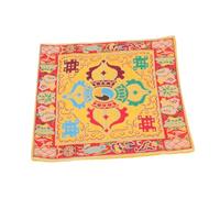 Mikinona Tappetino Per Ciotola Sonora Buddhista Doppio Cuscino Antiscivolo Per Meditazione Design Elegante e Funzionale Protezione Per Riti Religiosi e Pratiche Spirituali