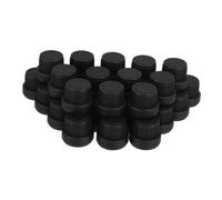 Mikinona Tappo Di Chiusura Per Oli Essenziali Filettato 18 Denti 30 Pezzi in Pp Resistente Per Flaconi Da 5-100 Ml, Coperchio Dispenser Compatto Per Bottiglie Profumo Uso Professionale e Personale