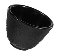Mikinona Tazza da Tè Ghisa Nera Giapponese Girasole Vintage Isolamento Resistente per Amanti Del Tè Asiatico e Ufficio