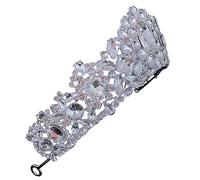 Mikinona Tiara Sposa per Matrimonio Coroncina Accessorio Decorativo per Feste e Speciali e Confortevole Indossare