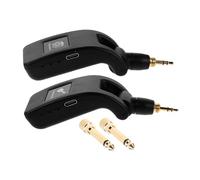 Mikinona Trasmettitore Wireless per Chitarra e Basso con Ricevitore Ricaricabile USB Riproduzione Audio ad Alta Fedeltà per Performance Live e Prove