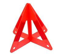Mikinona Triangolo Sicurezza Pieghevole Riflettente in PVC Segnale Avvertimento per Auto Facile da Installare e Trasportare per Emergenze e Salvataggi Notturni