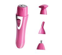 Mikinona Trimmer Per Naso Trimmer Multifunzione Trimmer Con Ricarica USB Rasoio Elettrico Trimmer Per (rosa)