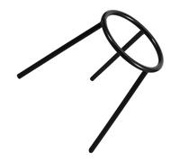 Mikinona Tripod da Laboratorio in Ghisa per Lampade Alcoliche Supporto Stabile e Resistente per Esperimenti Chimici Esterno Altezza per Riscaldamento Sicuro