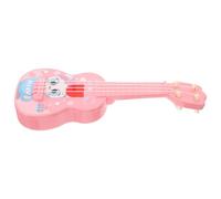 Mikinona Ukulele Giocattolo per 21 Cm in Plastica Colorata, Mini Chitarra Educativa per Prima Infanzia, Strumento Musicale Sicuro per Asilo e Gioco Didattico