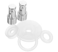 Mikinona Valvole di Sicurezza per Pentola Pressione Elettrica Anelli di Tenuta in Silicone per Valvola Galleggiante Accessori per Pentola Pressione in Inossidabile Parti di Ricambio Induzio
