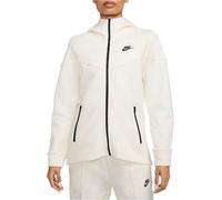 Nike FB8338-110 W NSW TCH FLC WR FZ HDY Maglia Lunga Donna Pale Ivory/Black Taglia L