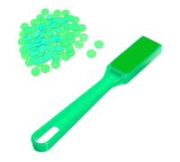 Mikiuly Set di Bastoncini Magnetici da Bingo, Bastone Magnetico, Gettoni Magnetici Del Lotto, Fiches da Bingo Colorate, Contatori Matematici, per Esercizi o Giochi di Matematica,Verde (17 mm)
