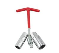 Mikiuly Set di Chiavi per Candela di Accensione, Chiave per Candele 16/21mm, Chiave Candela con Impugnatura a T, Smonta Candele Auto Moto, Universali Chiave Svitacandele, per Auto e Moto