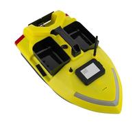 MIKIYUEER Esca da pesca GPS - barca telecomandata con doppio motore e portata di 1640 ft, ideale per pescatori, capacità serbatoio di 2 kg, batteria al litio da 12000 mAh, per tutte le acque