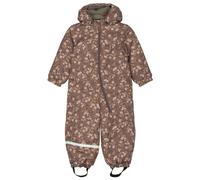 Mikk-Line - Kid's Snow Suit AOP - Tuta outdoor 98 marrone