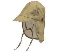 Mikk-Line - Kid's Summercap Long Neck AOP - Cappellino 43 cm - 0-6 Months beige