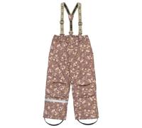 Mikk-Line - Kid's Uni Snow Pant AOP - Pantaloni da sci 98 marrone