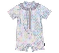 Mikk-Line - Kid's UV Suit Frill Recycled AOP - Lycra 98/104 - 3-4 Years grigio
