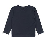 Mikk-Line - Kid's Wool/Bamboo L/S Top - Maglia merino 80 blu