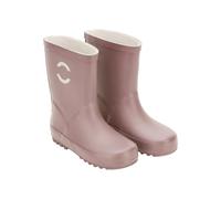 Mikk-line Stivali di gomma per bambini 33 | Adobe Rose Stivali da pioggia per bambini foderati | Stivali di gomma imbottiti per bambini | Stivali di gomma impermeabili | Scarpe da pioggia e stivali