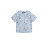 Mikk-line T-shirt UV Faded Denim, 1-2 años