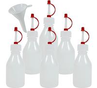 mikken 6 flaconi da 30 ml, senza BPA, made in Germany, imbuto incluso