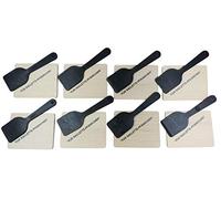 mikken Set di Accessori per raclette, 16 Pezzi, Nylon, Legno