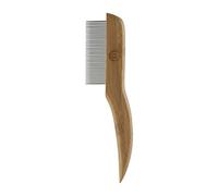 Mikki Pettine Anti-Grovigli Fine In Bambù, Per Pelo Liscio Corto E Medio, Per Cani E Gatti, Realizzato Con Bambù Sostenibile, Per Rimuovere Grovigli E Nodi Dal Pelo - 50 g