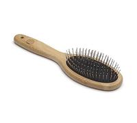 Mikki Spazzola Con Dentini In Bambù, Per Pelo Medio E Spesso, Per Cani E Gatti, Realizzato Con Bambù Sostenibile, Per La Toelettatura Del Pelo Ribelle, Grance - 100 g