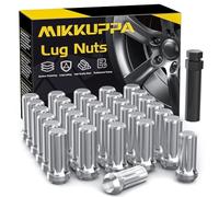 MIKKUPPA 32 dadi da 9/16-18 - 3/4" esagonali, 5,1 cm di altezza, 2,3 cm di larghezza, ricambio per 1994-2011 Ram 2500 3500, 2002-2010 Dodge Ram 1500, 1992-1996 Ford F2 50 Aftermarket Ruota - Dadi