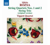 Miklós Rózsa Miklos Rozsa: String Quartets Nos. 1 and 2/String Trio (CD) Album