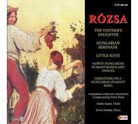 Miklós Rózsa Rózsa: The Vintner's Daughter/Hungarian Serenade/Little Suite/ (CD)