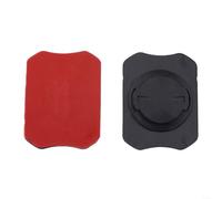 MIKMLYZE Supporto adesivo per telefono da bicicletta, leggero supporto in ABS compatibile con computer da ciclismo Garmin/Bryton, stabile e sicuro per gite su strada e in montagna, rosso