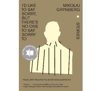 Mikoaj Grynberg I'd Like to Say Sorry, but There's No One to (Copertina rigida)