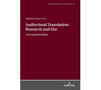 Mikolaj Deckert Audiovisual Translation - Research and Use (Copertina rigida)