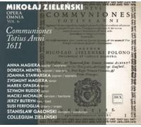 Mikolaj Zielenski Communiones Totius Anni 1611 (CD) Album